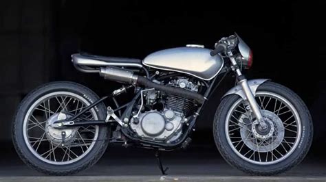 Café Racer Yamaha 500 Sr | Reviewmotors.co