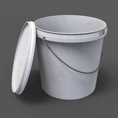 Paint Bucket - 3D Model by ivamargar