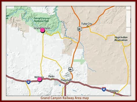 Grand canyon railway group area map | For Grand canyon railw… | Flickr