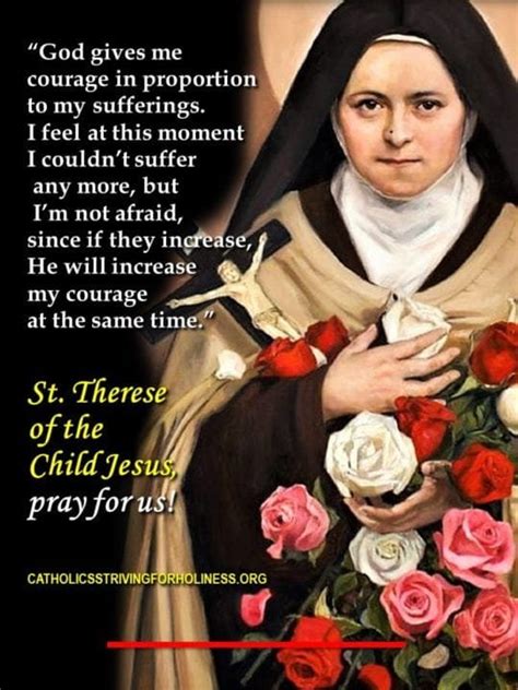 INSPIRING QUOTES FROM ST. THERESE OF THE CHILD JESUS FOR YOUR PERSONAL ...