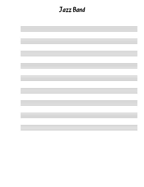 Small Jazz Ensemble Sheet music for Piano, Trombone, Saxophone alto ...