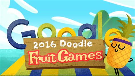 Lime beats coconut: Google's Doodle Fruit Games make it okay to play ...