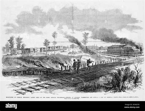 Evacuation of Corinth, Mississippi, lately held by the Rebel General P ...