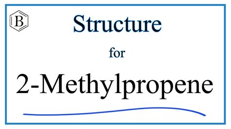 Line Structure For 2 Methylpropane