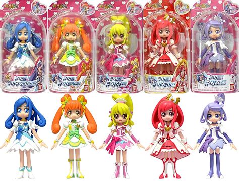 Bandai Glitter Force PreCure doki doki PreCure Pretty Cure 5 Figure ...