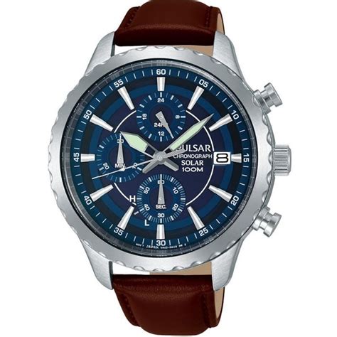 Pulsar Men's Blue Chronograph Watch - Watches from Francis & Gaye ...