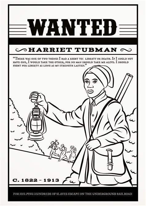 Harriet Tubman Biography For Kids Printable - Tedy Printable Activities