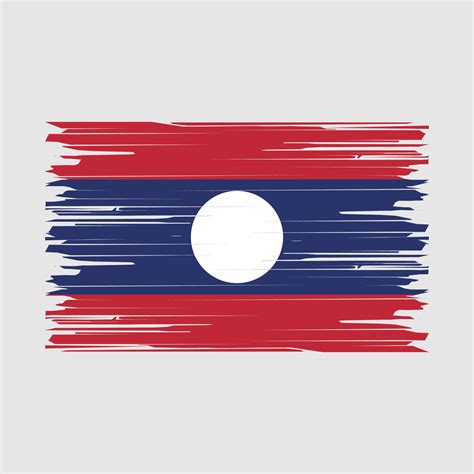 Laos Flag Brush 21484507 Vector Art at Vecteezy