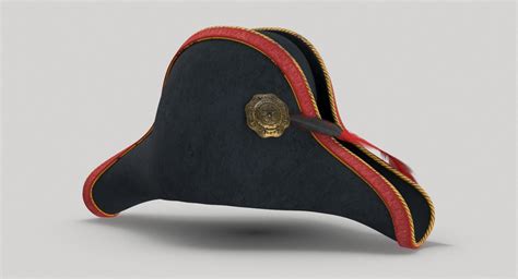 Bicorn Hat 3D Model $29 - .max .ma .unitypackage .upk - Free3D