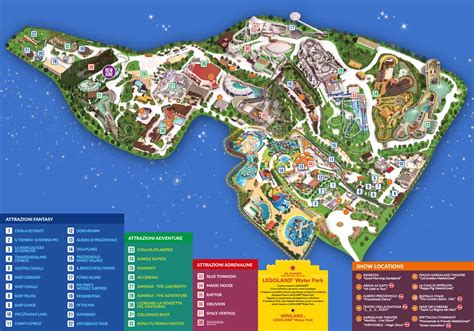 Map of Gardaland | Gardaland Resort