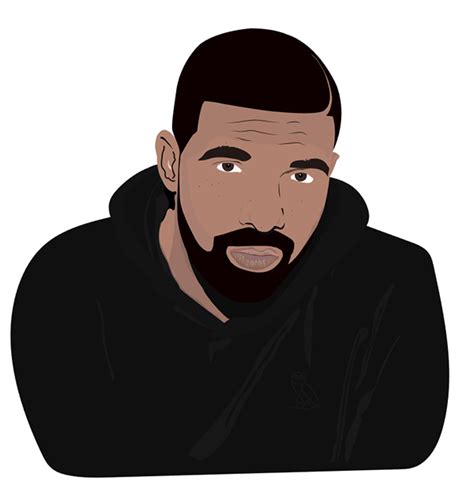 Drake vector face on Behance