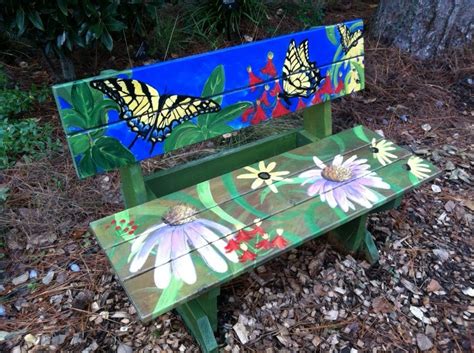 Picture 65 of Park Bench Painting Ideas | eliseyiis