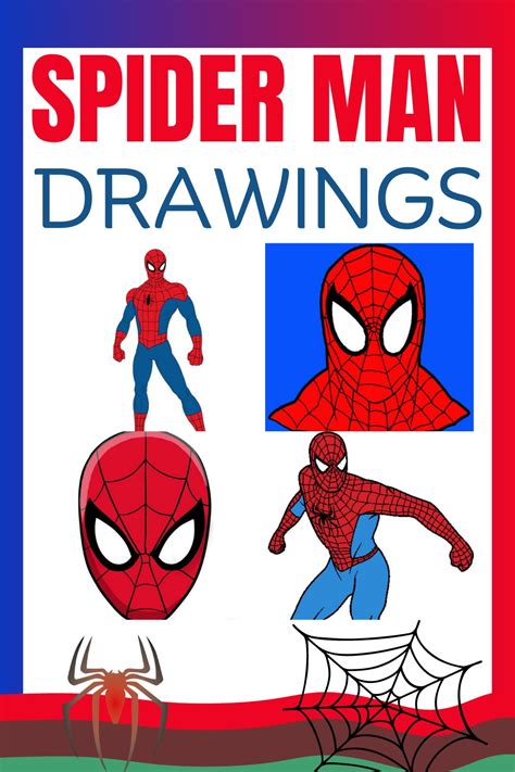 26 Easy Spider Man Drawing Ideas - DIY Crafts