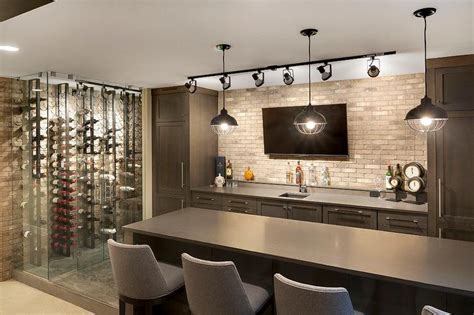 Basement Bar Lighting Design - Openbasement