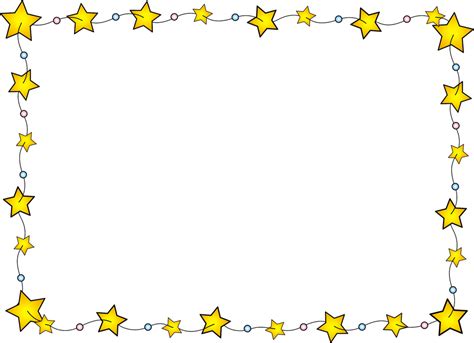 Star Border Png - PNG Image Collection