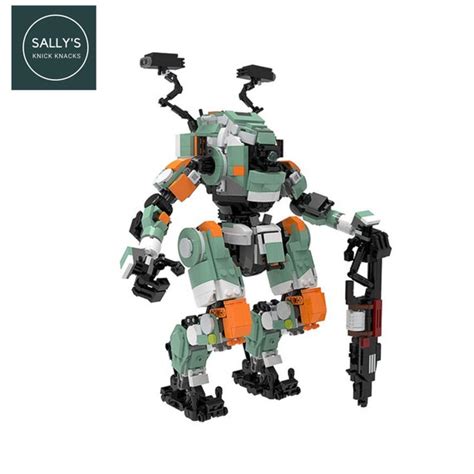 Moc Titan Fall BT-7274 Pioneer Titan Robot Constructor Technical ...