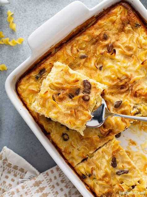 Noodle Kugel Recipe - Belly Full