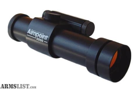 ARMSLIST - Want To Buy: Aimpoint 5000, 3000, or 2000 red dot sight