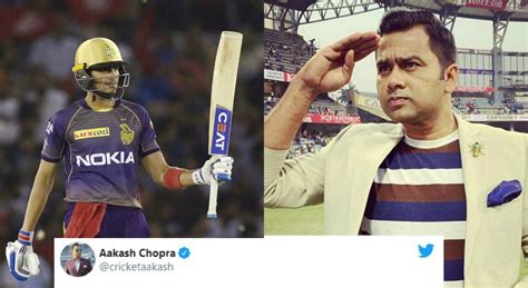 Aakash Chopra wants Shubman Gill to be KKR captain for the next IPL.