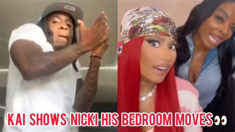 Kai Cenat Goes Live With Nicki Minaj And Shows Her How He Be “Whining ...