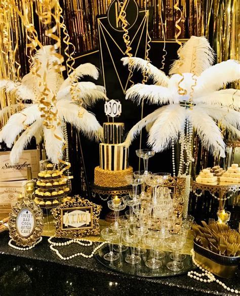 Great Gatsby Party Decorations & Ideas For A DIY Gatsby Theme Birthday ...