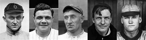 The first Major League Baseball Hall of Fame Inductees - 1936 : r ...