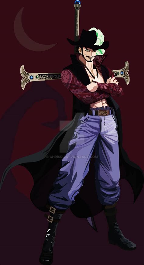 Dracule Mihawk (One Piece Fan art) by Chrisru on DeviantArt