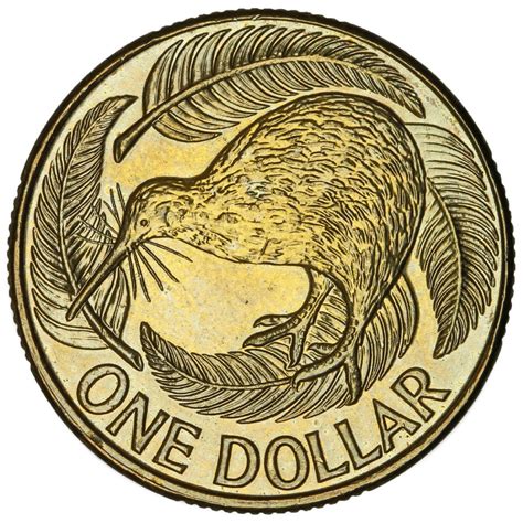 One Dollar 2008, Coin from New Zealand - Online Coin Club