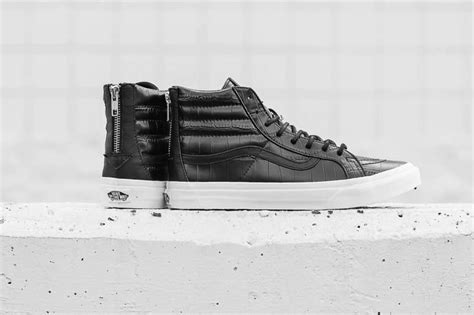 Vans Croc Leather Sk8 Hi Era | HYPEBEAST