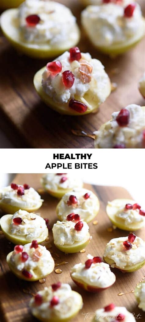 Healthy Apple Bites Recipe