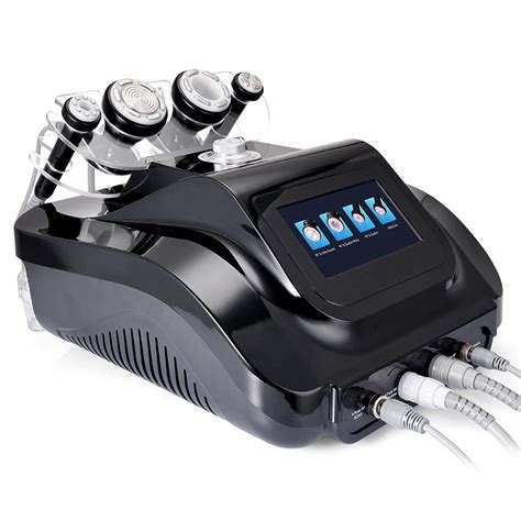 Black S Shape 30K Cavitation Body Contouring Machine