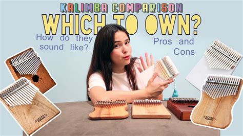 WHICH KALIMBA TO OWN? A KALIMBA COMPARISON FOR BEGINNERS (PROs and CONs)