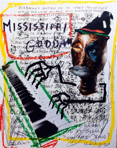 MISSISSIPPI GODDAM, 2016 | Jazz art, Blues, Expressionist