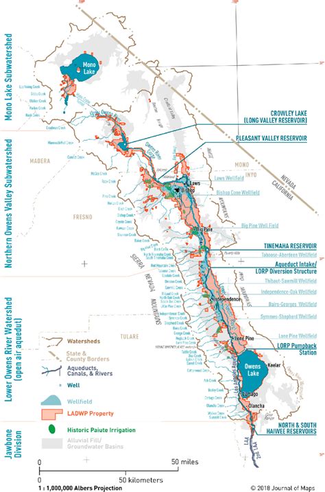 Los Angeles Aqueduct Map – Verjaardag Vrouw 2020