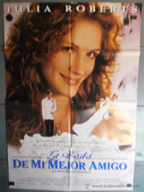 La boda de mi mejor amigo,julia roberts cartel - Vendido en Subasta ...