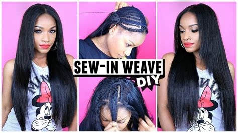 How to Do a Sew-In Weave from Start to Finish! [Video] - Black Hair ...