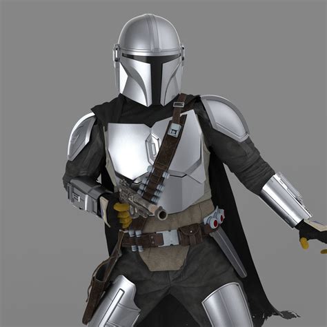 The Mandalorian Season 2 Beskar Full 3D printable model 3