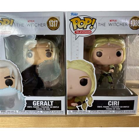 Funko Pop Geralt & Ciri Vinyl Figures(s)