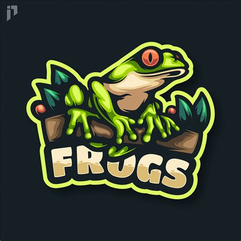 Frog Mascot Logo Design by bakats111 on Dribbble