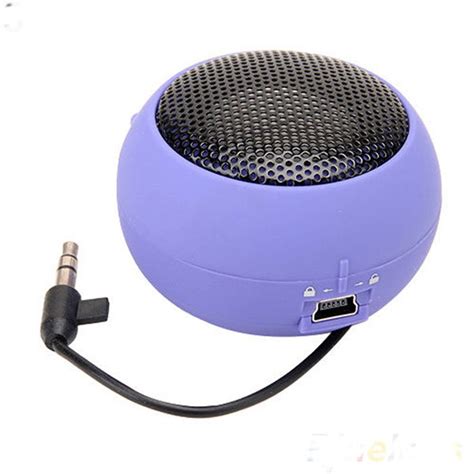 Fashion Cute Mini Speaker Mp3 Music Loudspeaker Player Outdoor 3.5mm ...