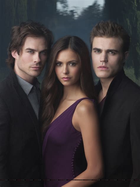 Damon/Elena/Stefan - The Vampire Diaries Photo (9812445) - Fanpop