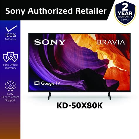 Sony KD-50X80K/ X80K | 4K Ultra HD | High Dynamic Range (HDR) | Smart ...