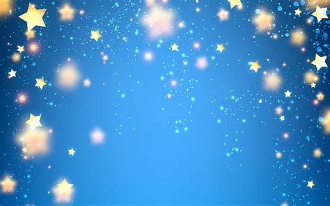 HD wallpaper: yellow star with blue background wallpaper, Stars ...