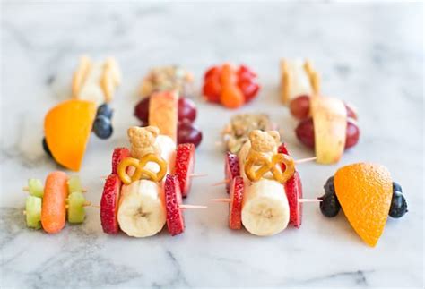 10 EASY ADORABLE AND HEALTHY FOOD ART SNACKS FOR KIDS