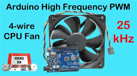 Arduino Fan Control using High Frequency 25kHz PWM // 4-Wire CPU Fans ...