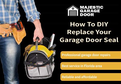 6 Steps On How To Replace A Garage Door Seal Correctly DIY