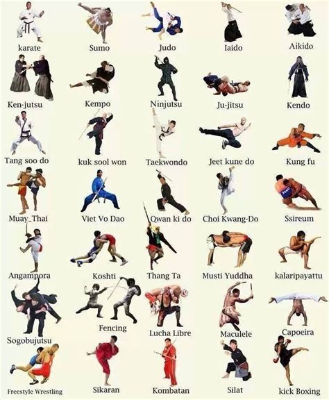 Types of Martial Arts – World Class Tae Kwon Do