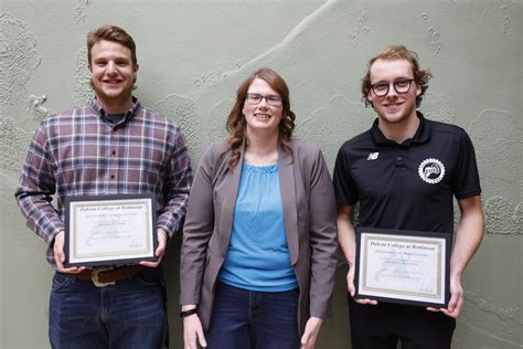 Dakota College Students Receive Department Recognition :: Dakota ...