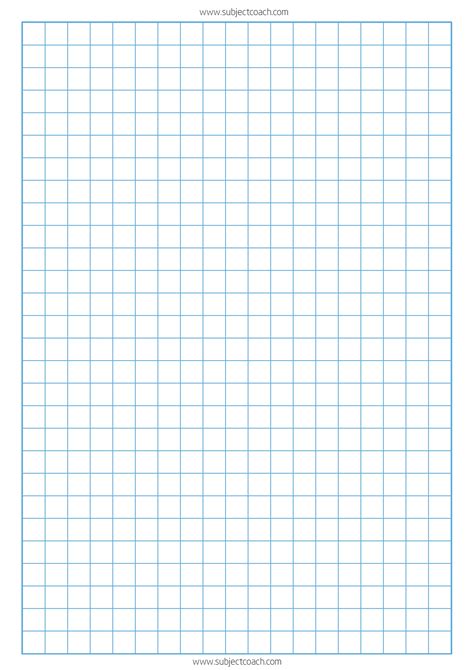 Graphing Paper Printable A4