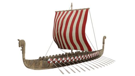 Viking Longship Augmented Reality (AR) Quick Look Model Educational ...